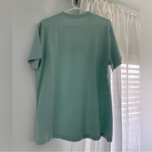 Men's AllSaints Mint Green Tee - Picture 3 of 6